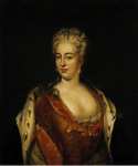 Portrait of Charlotte Sophia Christina of Brunswick Wolfenbuttel - Hermitage